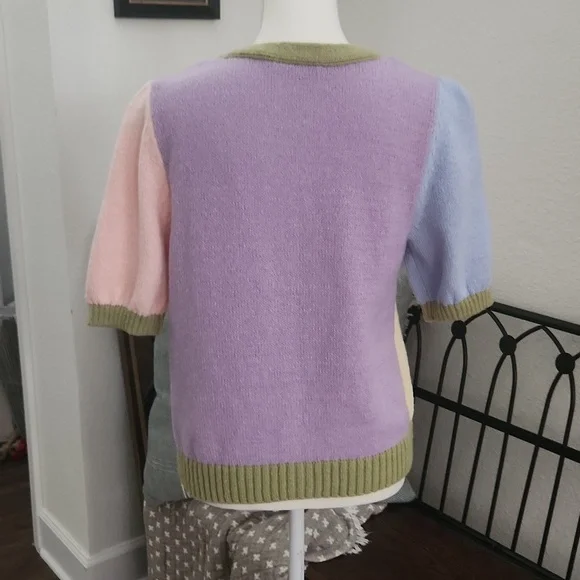 Colorblock Spring Cardigan - Picture 5 of 5